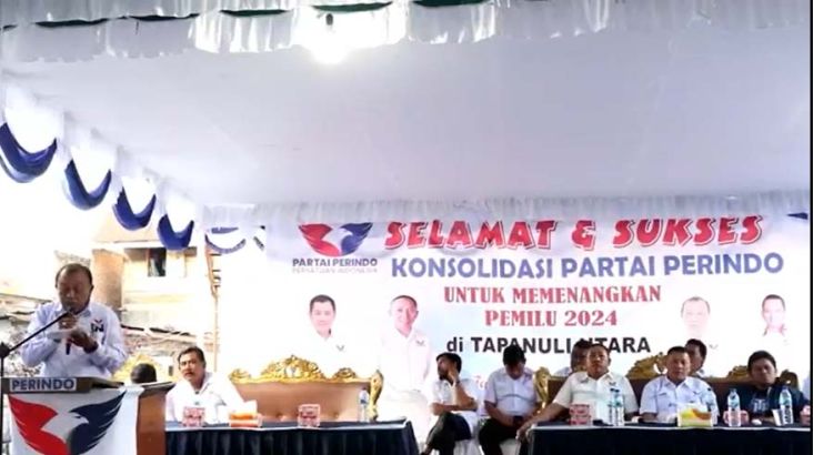 Partai Perindo Tapanuli Utara Konsolidasi Hadapi Pemilu 2024 