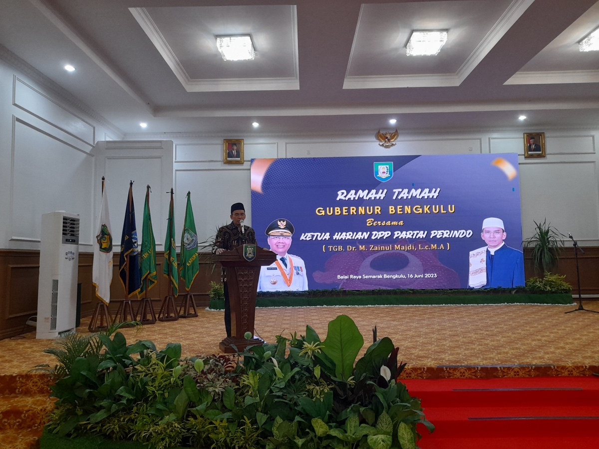 TGB Ramah Tamah dengan Gubernur Bengkulu, Tegaskan Komitmen Selalu Bersinergi