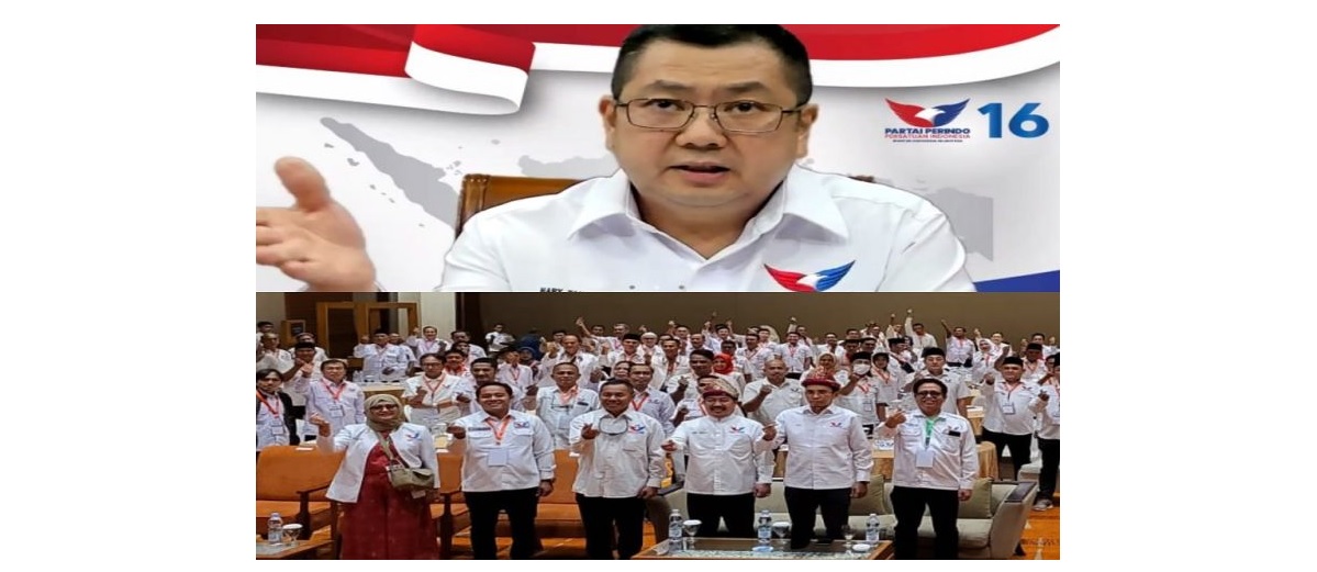 HT Minta Caleg Perindo Aktif Turun ke Lapangan Sehingga Bisa Menangkan Hati Rakyat
