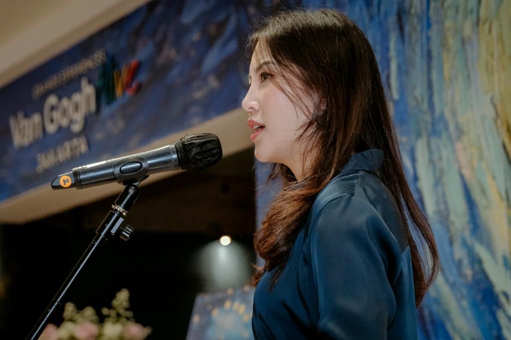 Apresiasi Pameran Van Gogh Alive, Angela Tanoesoedibjo: Alternatif Atraksi Pariwisata saat Liburan Sekolah