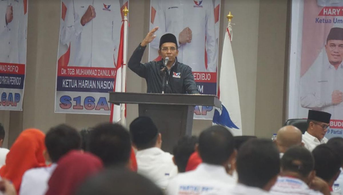 TGB Zainul Majdi: Arah Dukungan Jokowi Tak Bisa Ditafsirkan dari Kegiatannya