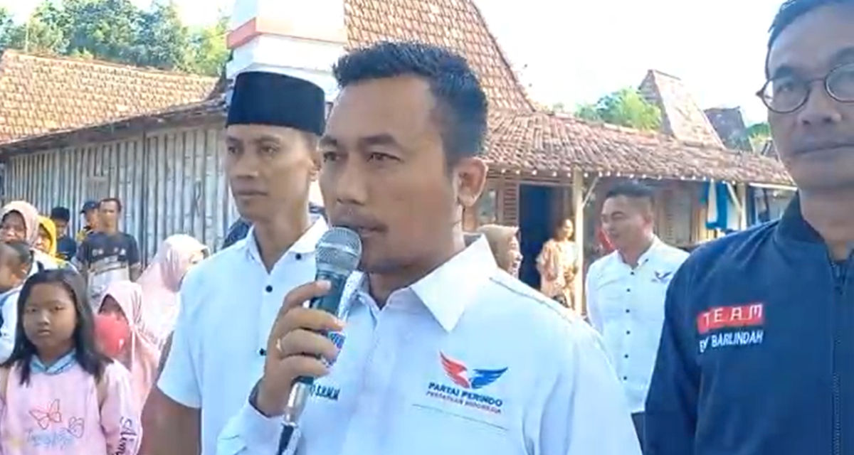 Bacaleg Perindo Sutrisno Dirikan Gapura di Kampung Halaman, Ketua RT Ucapkan Terima Kasih