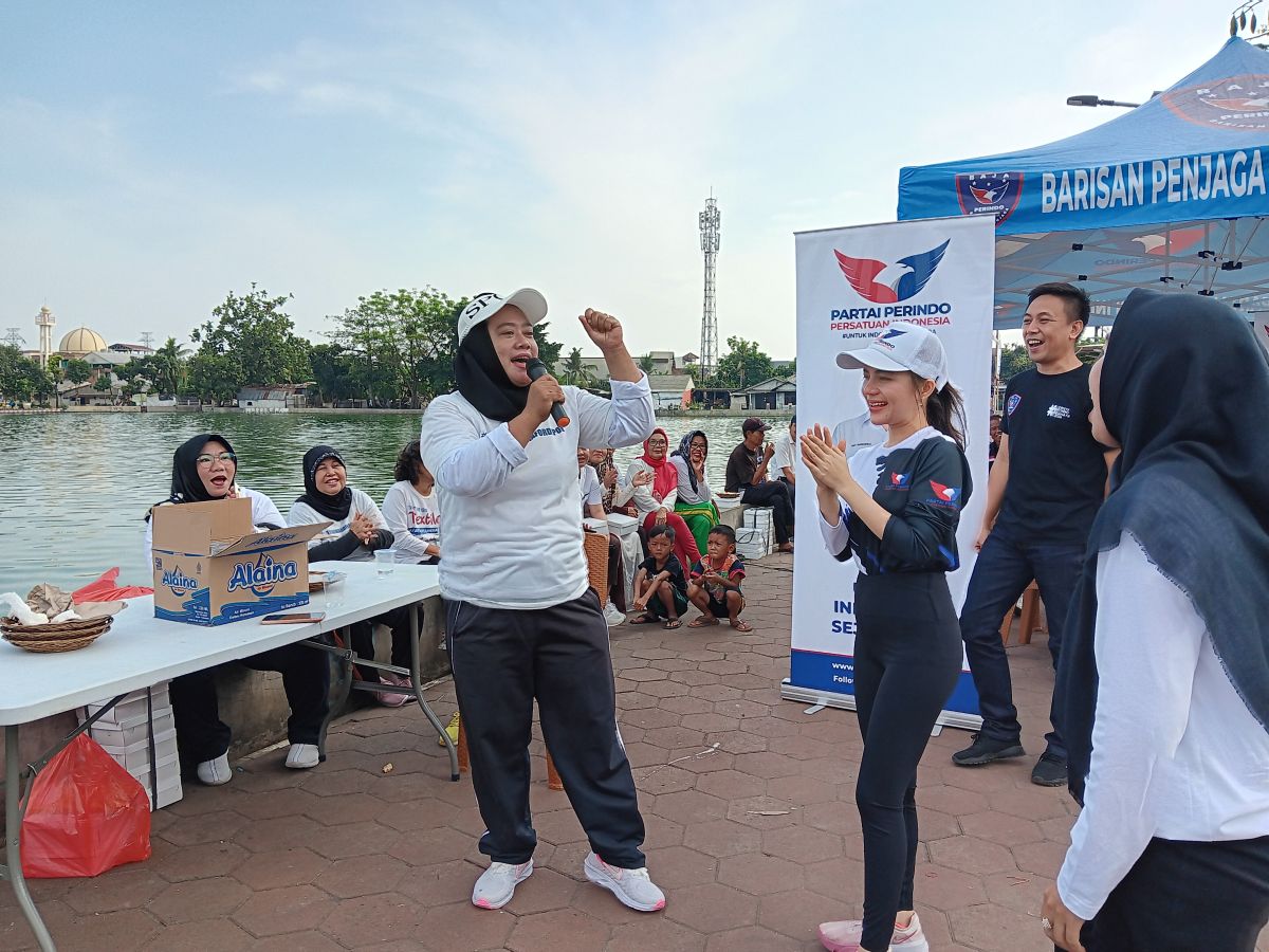 Baja Perindo Gelar Senam di Depok, Jadi Gerakan Hidup Sehat