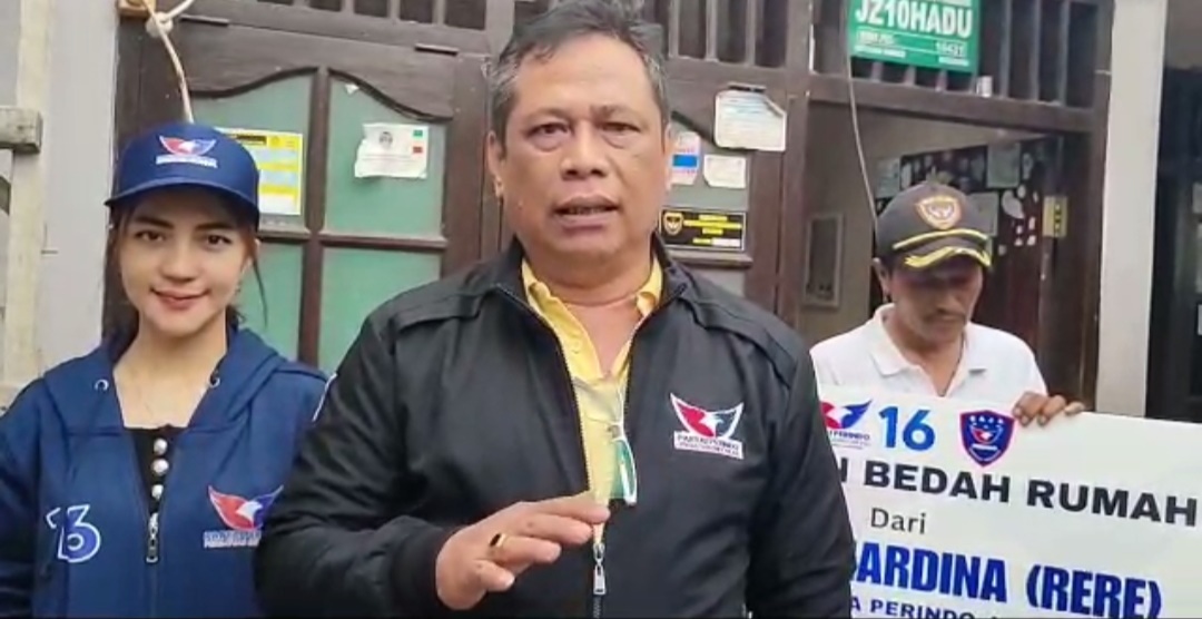 Bacaleg Tati Sri Hardina Bedah Rumah Warga, Ketua DPD Partai Perindo Depok: Ikuti Jejak Hary Tanoesoedibjo