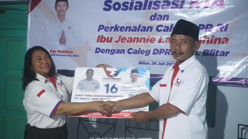 Partai Perindo Sosialisasi KTA Berasuransi ke Kader di Blitar