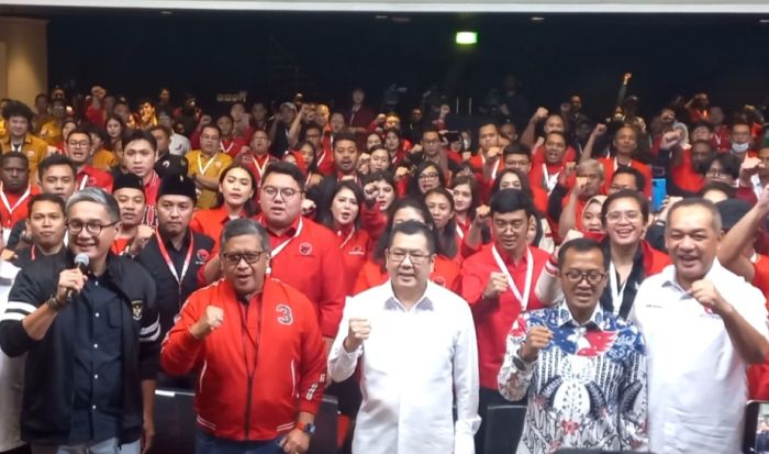 HT dan Hasto Beri Pembekalan Jurkam Pemenangan Ganjar Pranowo 