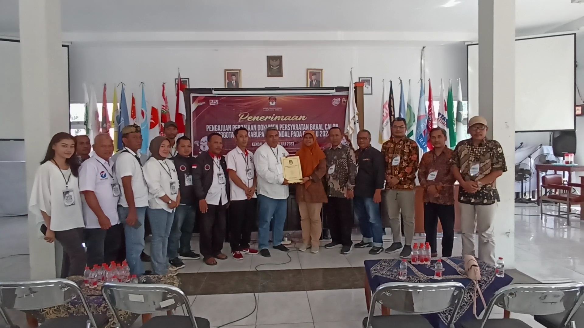 Berkas Bacaleg Lengkap, Partai Perindo Kendal Optimis Raih 6 Kursi DPRD
