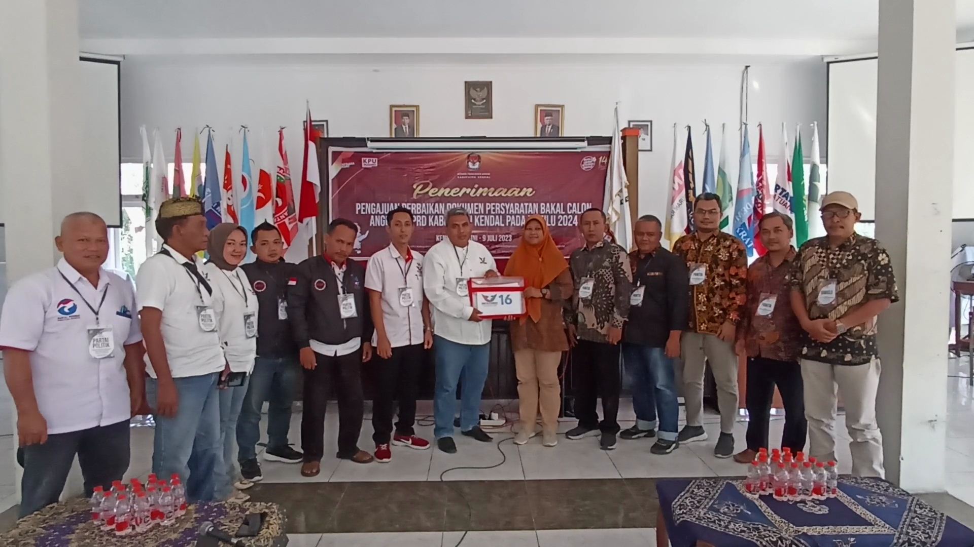 Berkas Perbaikan Bacaleg Partai Perindo Kendal Diterima dan Dinyatakan Lengkap