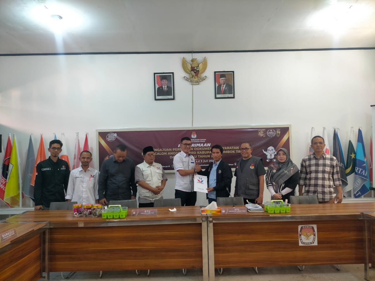 Berkas Perbaikan Bacaleg Partai Perindo Lombok Timur Dinyatakan Lengkap