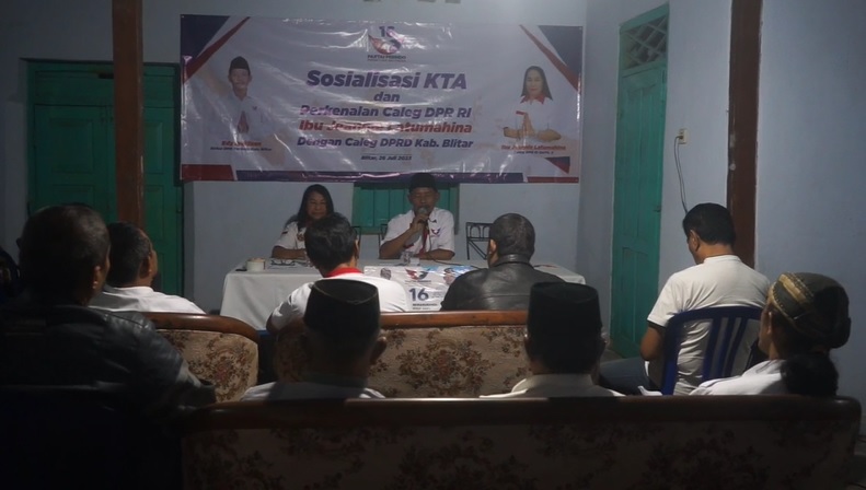Partai Perindo Blitar Akan Distribusikan 60 Ribu KTA Berasuransi ke Masyarakat