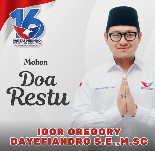 Igor Optimis Partai Perindo Kepahiang Raih 6 Kursi DPRD di Pileg 2024