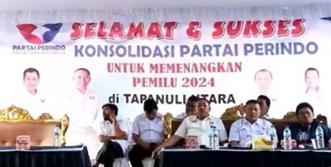 Jelang Pemilu, Partai Perindo Tapanuli Utara Lakukan Kosolidasi