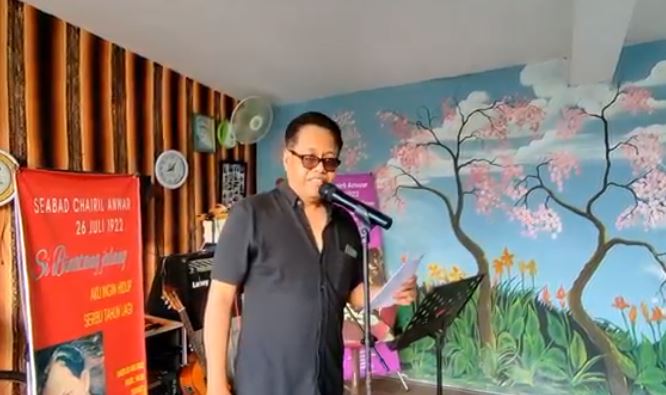 Kenang 101 Tahun Wafatnya Chairil Anwar, Febuar Rahman Bacakan Puisi dan Dukung Seni Sastra Bisa Diterima Pemuda