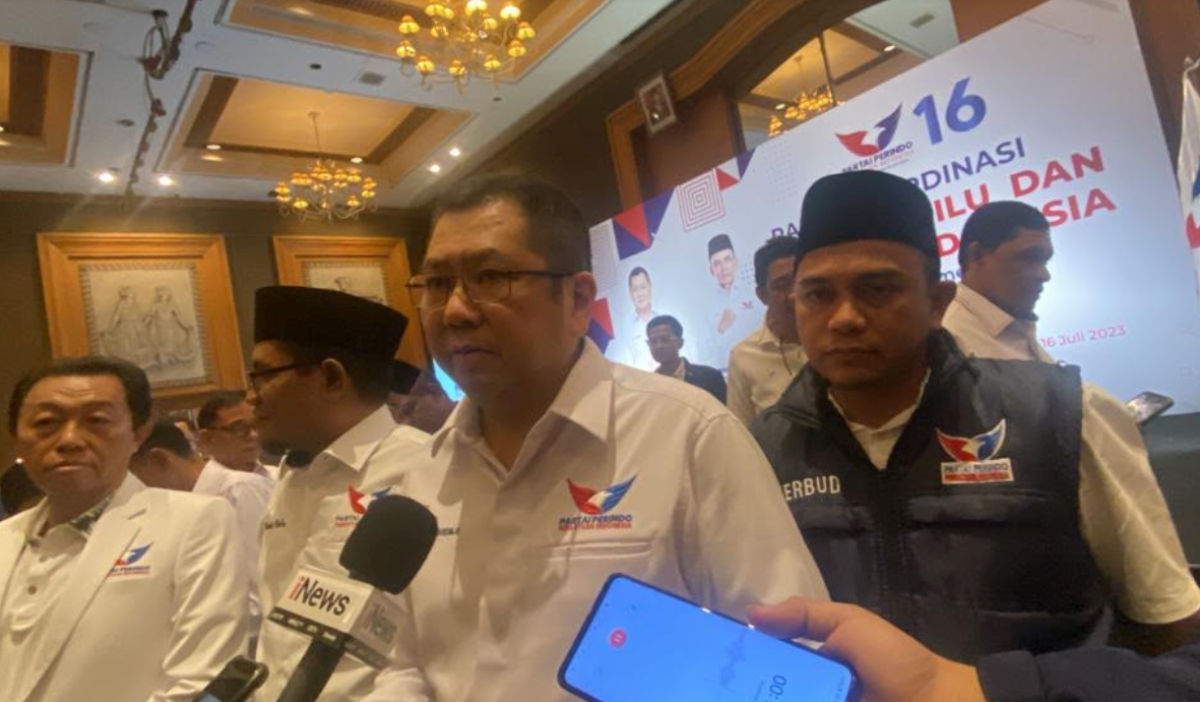 Rapat Koordinasi Perindo, Hary Tanoesoedibjo Maksimalkan Perolehan Suara Pemilu 2024
