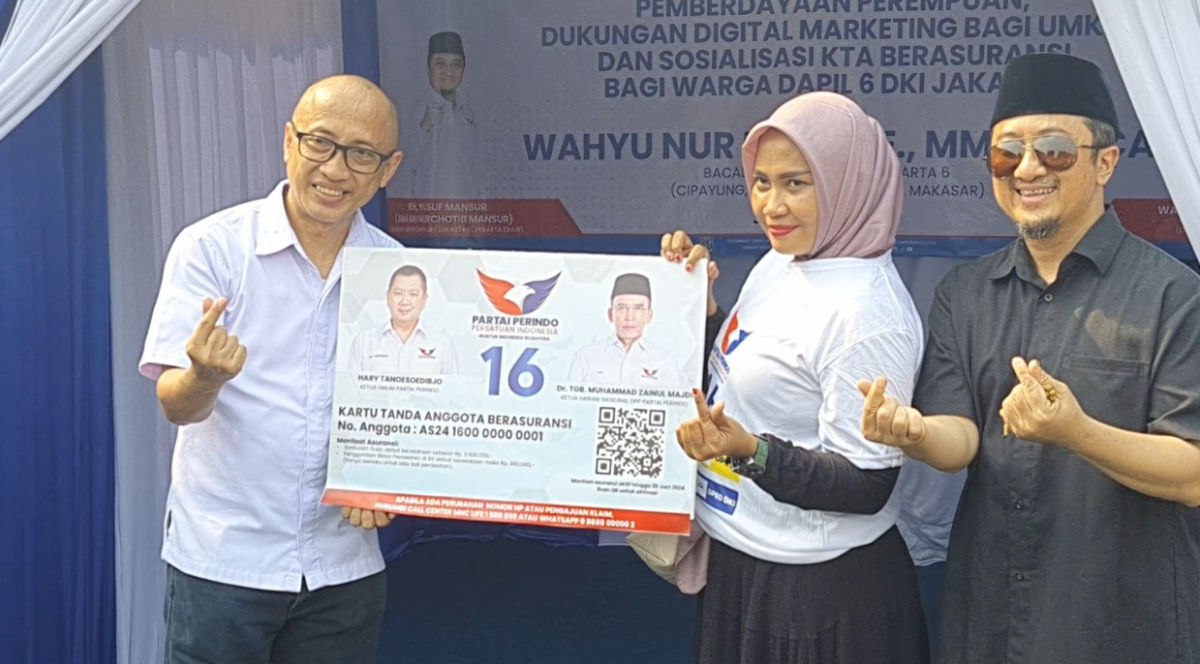Partai Perindo Giatkan Pemberdayaan Perempuan di Jaktim, Apresiasi Kemajuan UMKM Ibu-Ibu