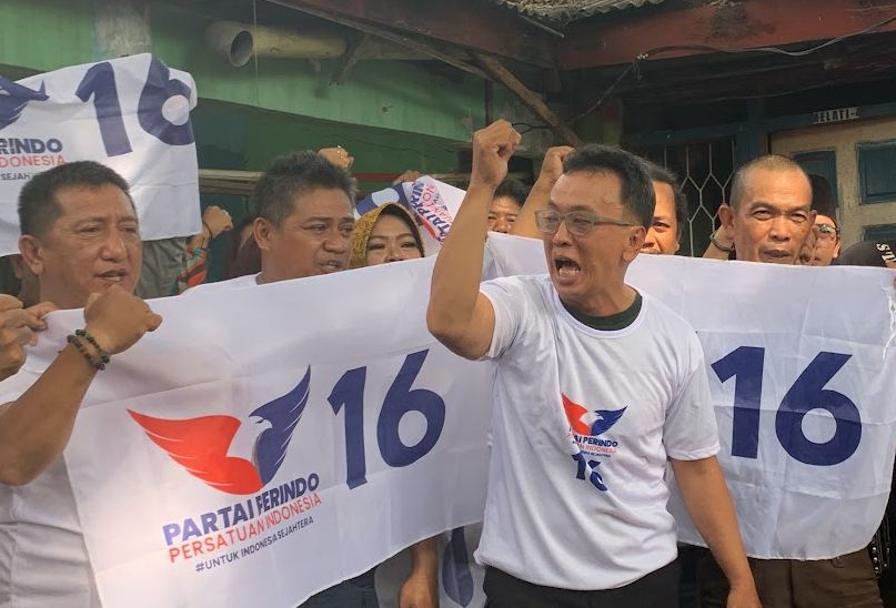 Pindah ke Partai Perindo, Eks Ketua DPC Hanura Kota Bekasi Targetkan Dapat Kursi DPRD
