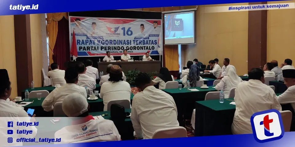 Menatap Pemilu 2024, Partai Perindo Gorontalo Gelar Rakortas