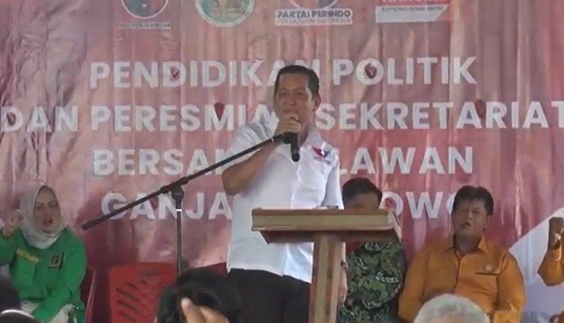 Resmikan Sekber Pemenangan Ganjar Pranowo, Partai Perindo Komitmen Kerahkan Kekuatan