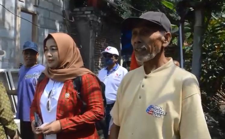 Rumahnya Dibedah Partai Perindo hingga Layak Huni, Suherman Haturkan Terima Kasih
