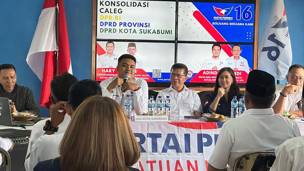 Konsolidasi Bacaleg Partai Perindo Kota Sukabumi, Satukan Kekuatan Sejahtera Masyarakat