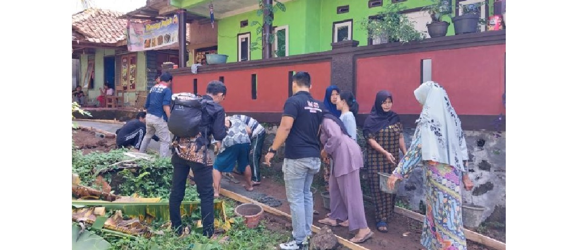 Perbaikan Jalan Lingkungan di Cianjur Disambut Baik Warga, Ketua RT Ucapkan Terima Kasih kepada Partai Perindo