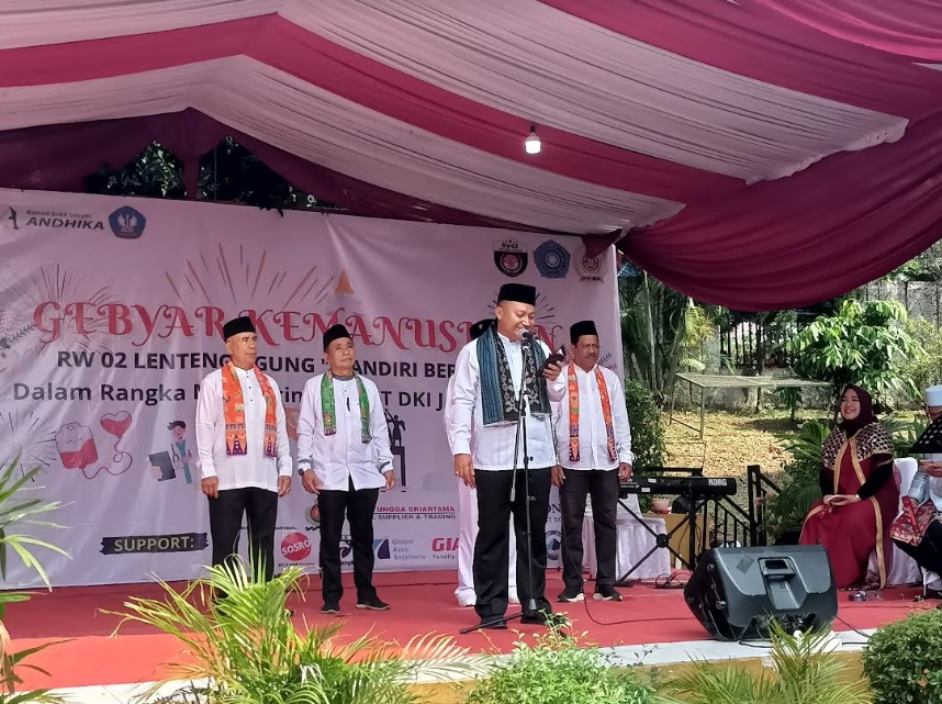 Warga Lenteng Agung Gelar Acara Gebyar Kemanusiaan Bersama RPA Perindo