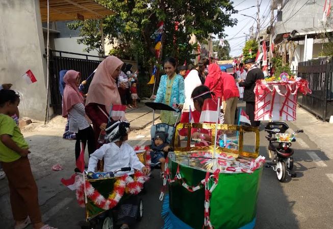 14 Lomba Seru Diinisiasi DPW Baja Perindo DKI Jakarta di RW06 Harapan Mulya Kemayoran