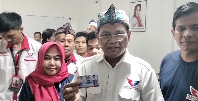 Bacaleg Partai Perindo Abdul Khaliq Ahmad Gencar Sosialisasi KTA Berasuransi di Bandung