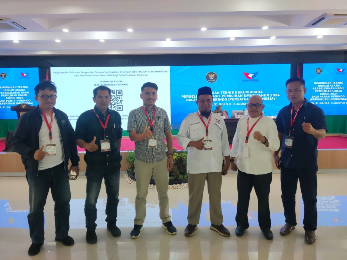 DPW Perindo Sulsel Apresiasi Pelaksanaan Bimtek Perselisihan Hasil Pemilu 2024