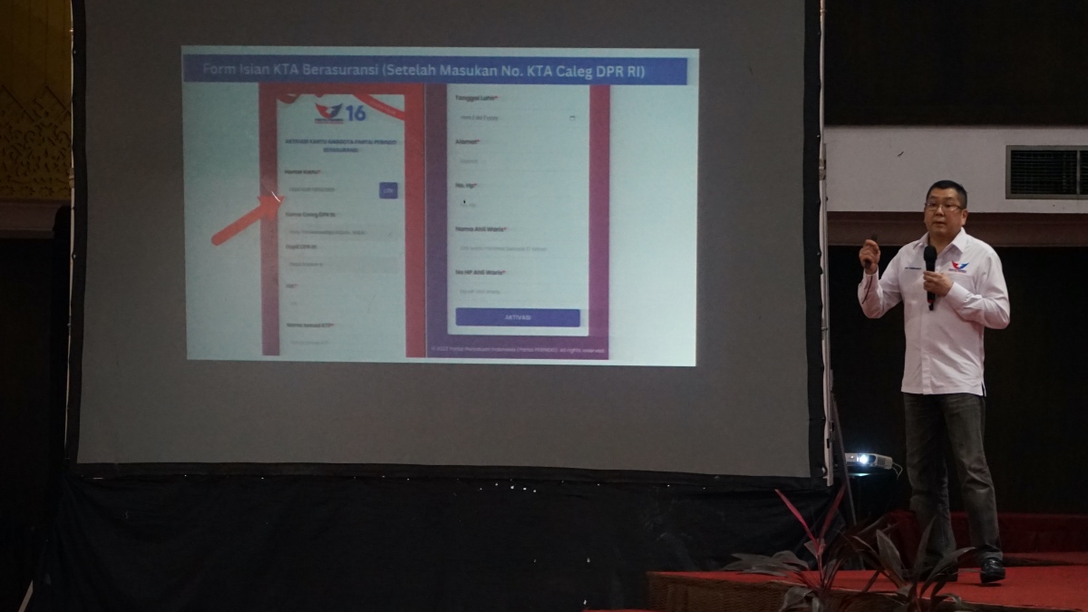 Bacaleg hingga Saksi Partai Perindo Dapat KTA Berasuransi