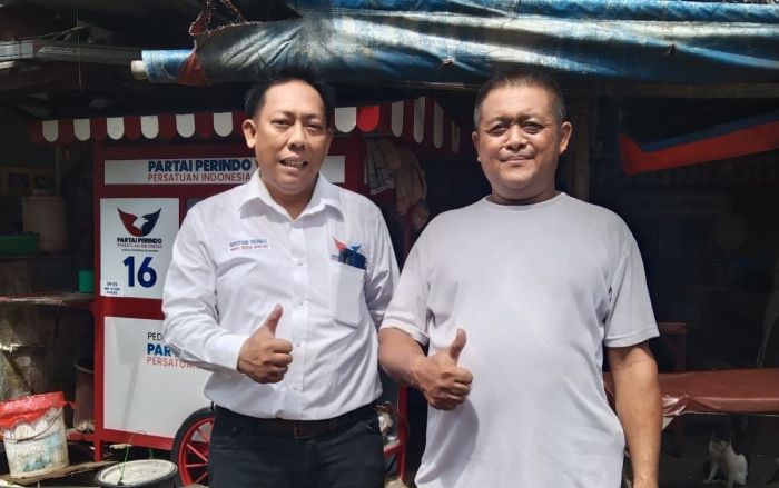 Bacaleg DKI Optimis Swing Voter Akan Pilih Kerja Nyata dari Program Gerobak UMKM Partai Perindo