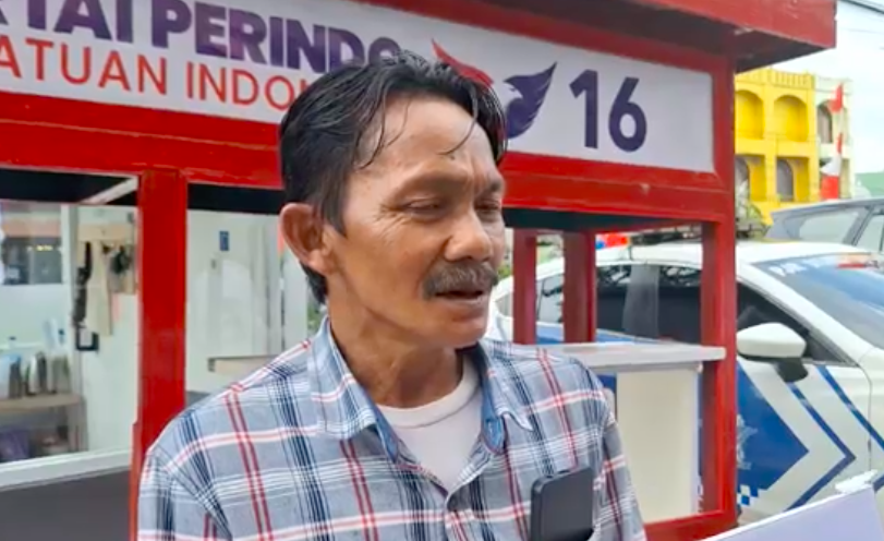 Dapat Bantuan Gerobak, Pedagang di Kalsel: Ini Bukti Nyata Kepedulian Perindo