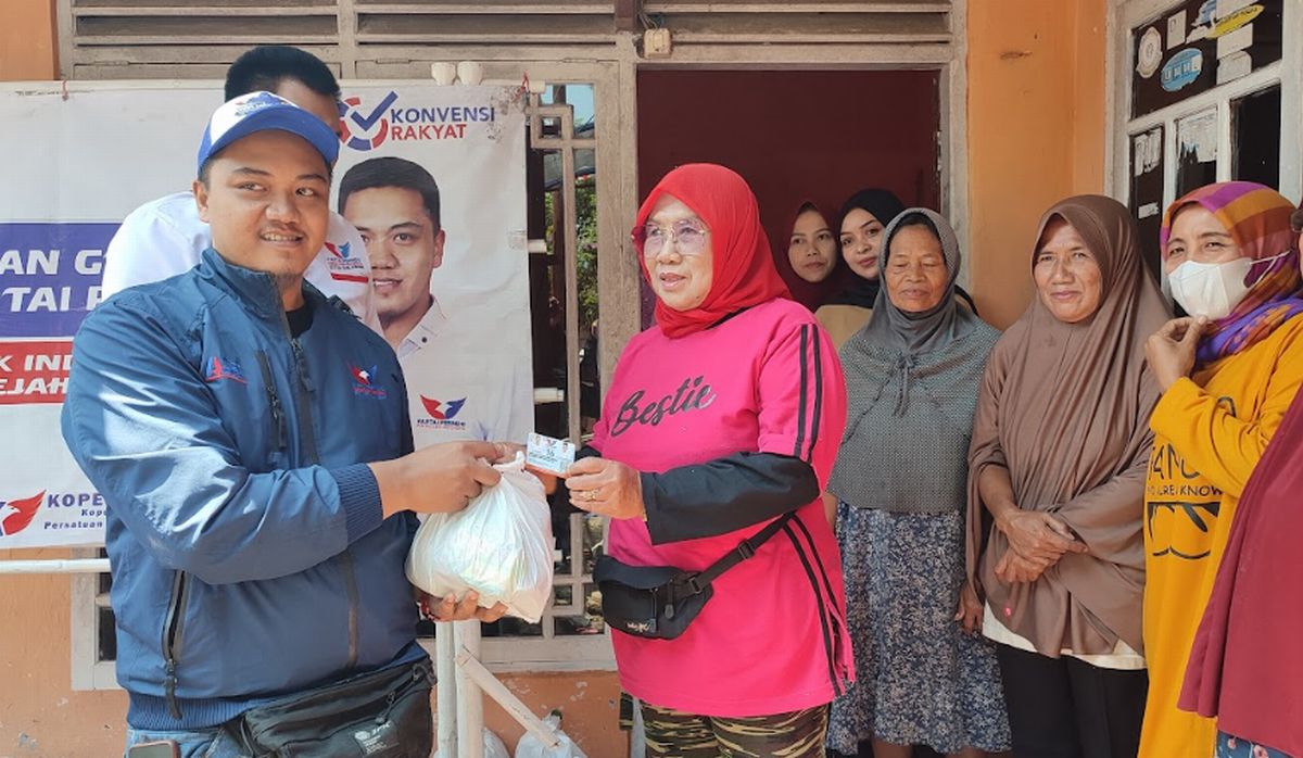 Rangkul Masyarakat, Partai Perindo Kota Sukabumi Gelar Pasar Sembako Murah