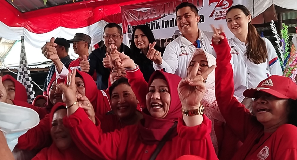 Sekjen Pemuda Perindo Ajak 700 Warga Manggarai Selatan Jalan Sehat di Akhir Pekan