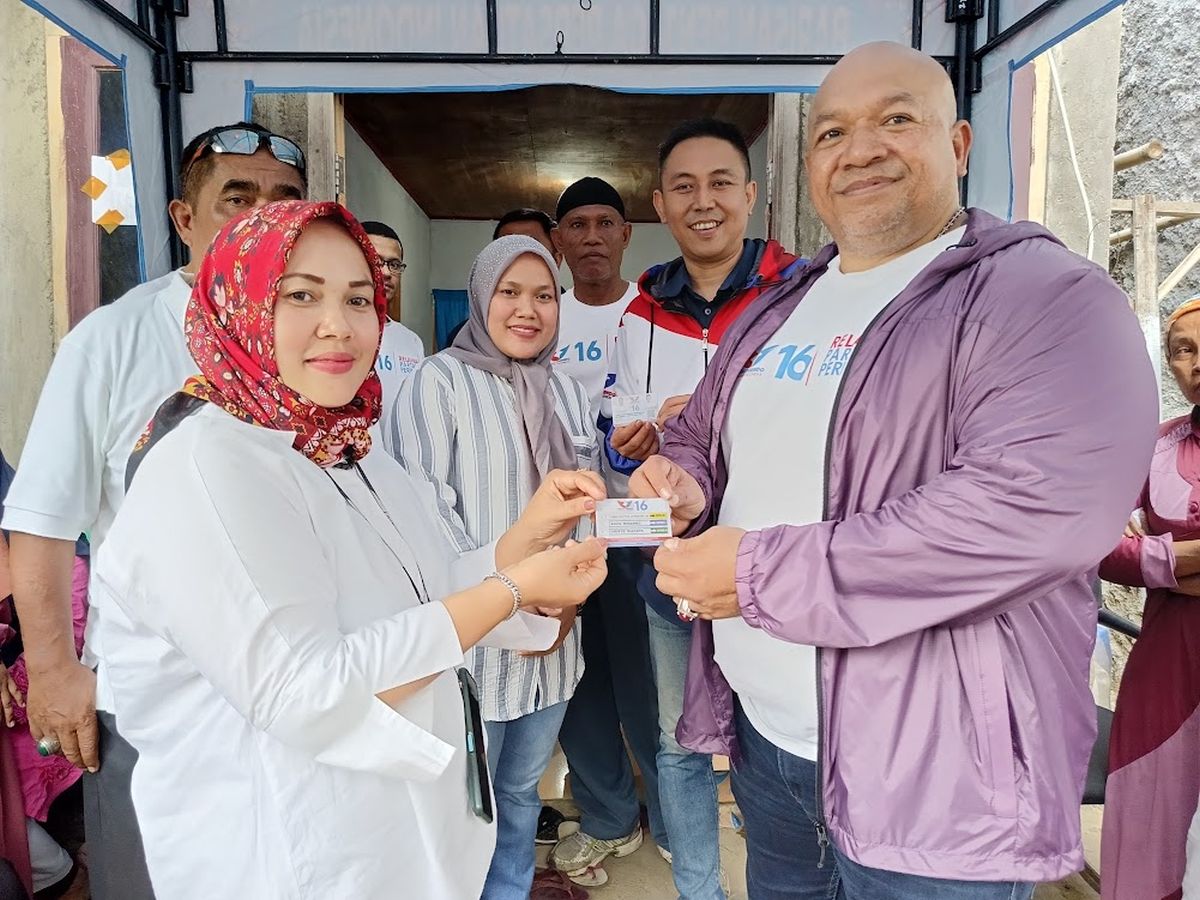 Dapat KTA Berasuransi, Warga Bogor Doakan Perindo Tambah Maju dan Sukses