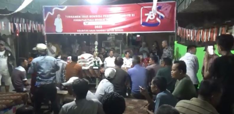 Bacaleg Partai Perindo Tengku Ery Nuradi Gelar Turnamen Trup Gembira Pesisir di Serdang Bedagai