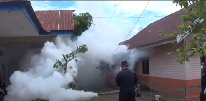 Fogging Partai Perindo Nabire Diharapkan Warga Semakin Waspada terhadap DBD