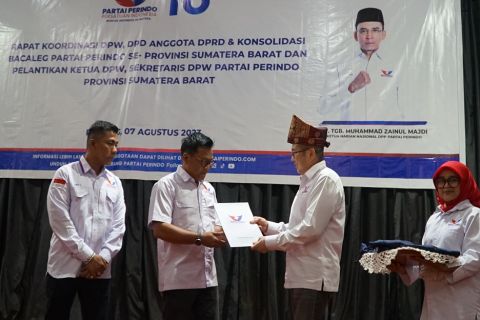 Hadir di Sumatera Barat, Hary Tanoesoedibjo Pimpin Langsung Konsolidasi Partai Perindo