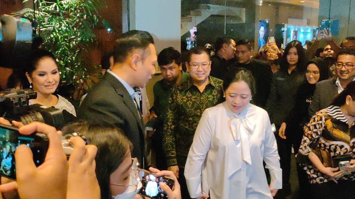 Hary Tanoe Hadiri Peluncuran Buku Tetralogi Transformasi AHY