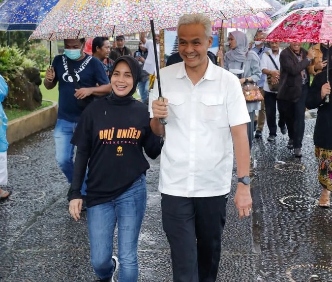 Hastag Ganjar Family Man Trending Topic di Twitter, Netizen: Cocok dengan Semangat Partai Perindo