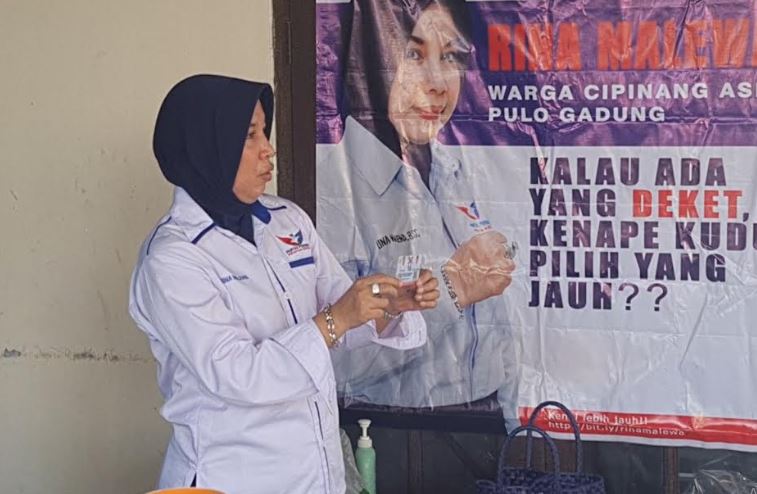Sosialisasi KTA Berasuransi, Bacaleg ini Gandeng RPA Perindo Galakkan Kesejahteraan di Cipinang Jaktim