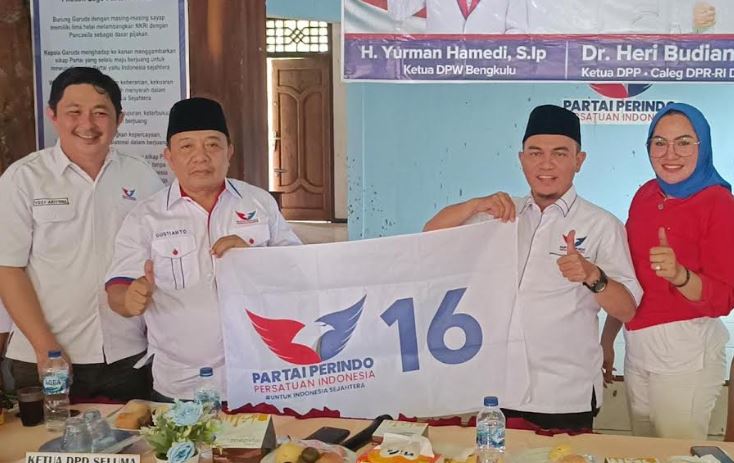 Gelar Rakorsus, Ini Target Partai Perindo di Seluma Bengkulu untuk Pemilu 2024