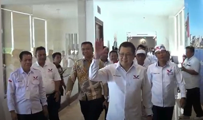 Hary Tanoesoedibjo Hadiri Rapat Konsolidasi Internal Partai Perindo se-Kalteng