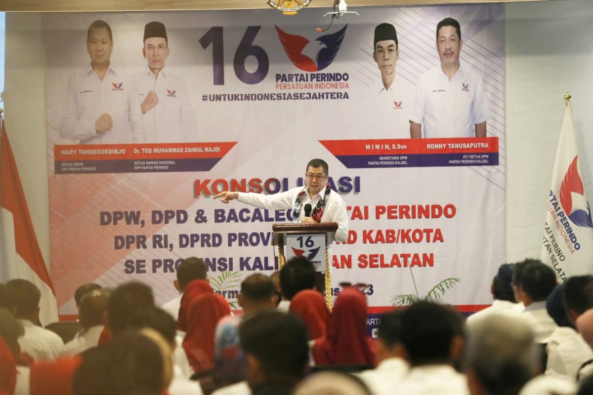Hary Tanoe Tegaskan Kader Perindo Harus Jalankan Strategi Partai