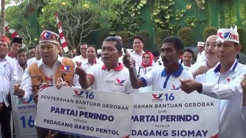 Jualan Pakai Gerobak Perindo, Pendapatan Pedagang di Palangkaraya Meningkat