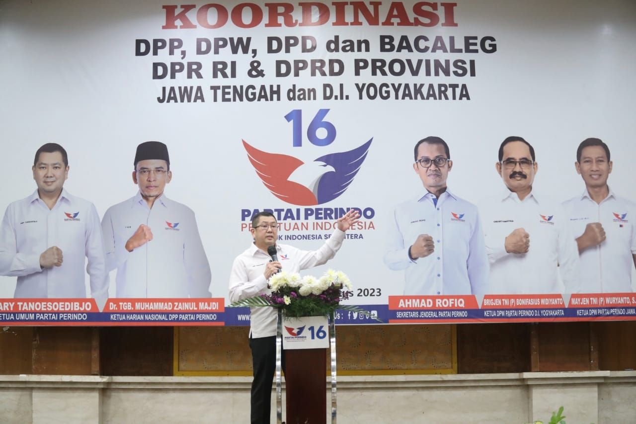 HT Kobarkan Semangat Kader Partai Perindo di Yogyakarta