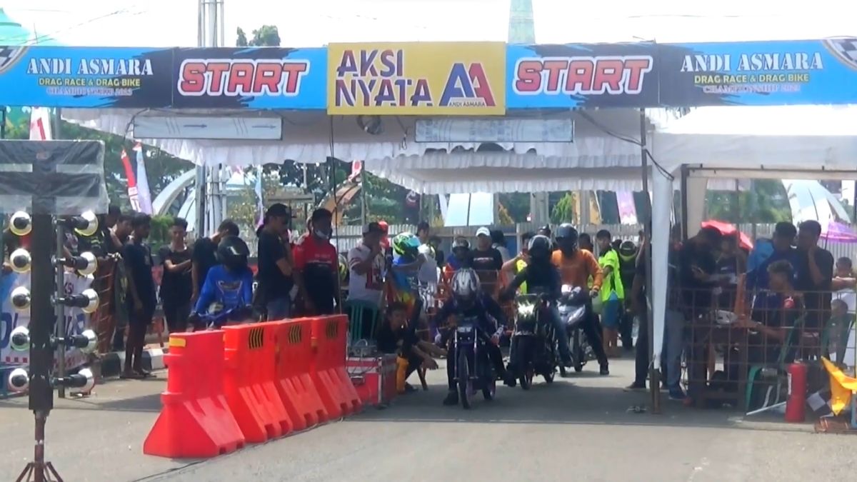 Lebih dari 600 Peserta Ramaikan Drag Race Championship 2023 yang Digelar Bacaleg Partai Perindo
