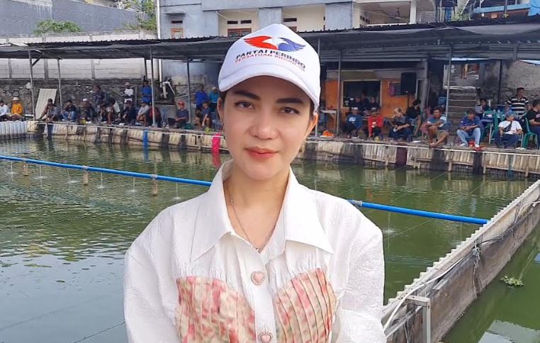 Lomba Mancing Bersama Partai Perindo di Pancoran Mas Depok, Caleg Ini Perkuat Silaturahmi Antar Warga