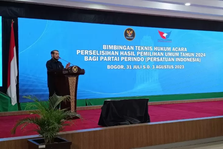 Ketua MK Berharap Partai Perindo Dapat Beracara dengan Konstitusi Ketika Terjadi Sengketa Pemilu 