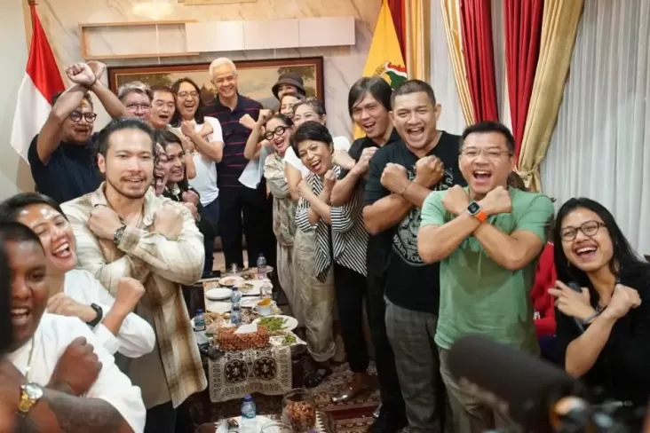 Musisi Nasional: Kami Yakin yang Bisa Majukan Ekonomi Kreatif hanya Mas Ganjar 